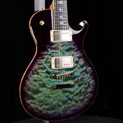 PRS Wood Library McCarty 594 Singlecut Electric Guitar - Aquableaux Purple Burst, 10-Top Quilted Maple