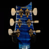 PRS Wood Library Custom 24 Quilt Faded Blue Jean - Natural Back - Stained Neck