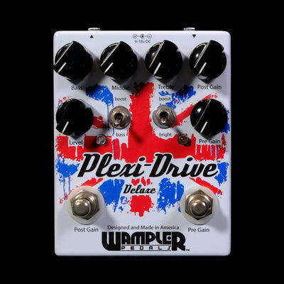 Wampler Plexi-Drive Deluxe Overdrive Pedal, No box