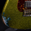 Fender Custom Shop '63 Stratocaster Heavy Relic HH Electric Guitar - Chartreuse Sparkle