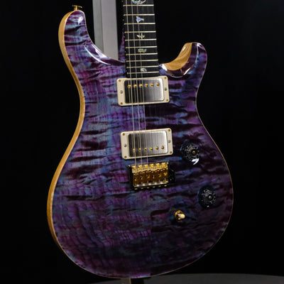 PRS Wood Library Custom 24 Quilt Electric Guitar - Purple Iris