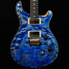 PRS Wood Library Custom 24 Quilt Electric Guitar - Faded Blue Jean