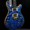 PRS Wood Library Custom 24 Quilt Electric Guitar - Faded Blue Jean