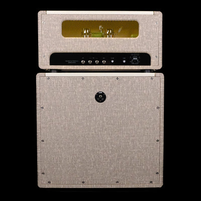 Divided by 13 BTR23 Tube Head Amp and Rock Block CB 1x12 Cab w /G12M Speaker - Tan Fawn/Cream V