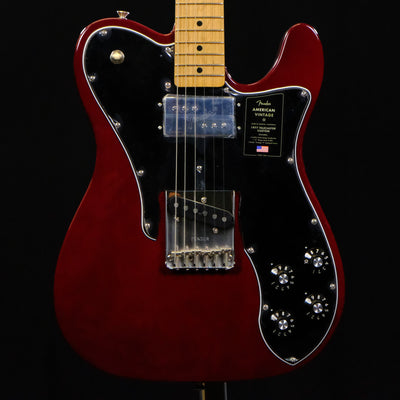 Fender American Vintage II 1977 Telecaster Custom Electric Guitar - Wine, Maple Fingerboard