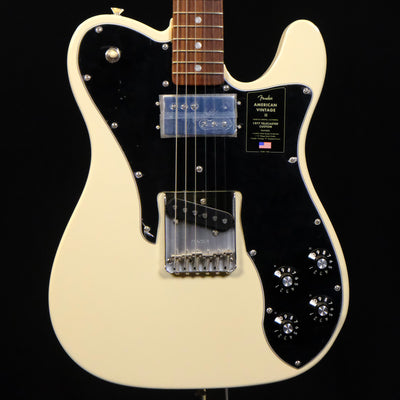 Fender American Vintage II 1977 Telecaster Custom Electric Guitar - Olympic White with Rosewood Fingerboard