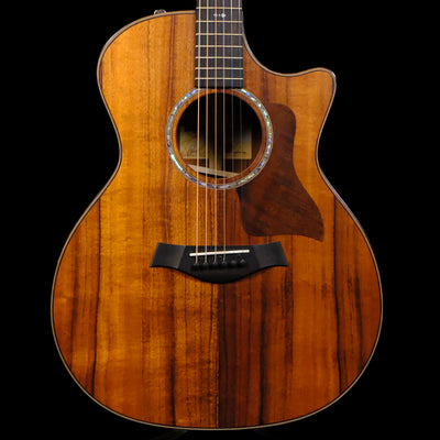 Taylor 724ce Grand Auditorium V-class Acoustic-Electric Guitar - Natural Hawaiian Koa Top