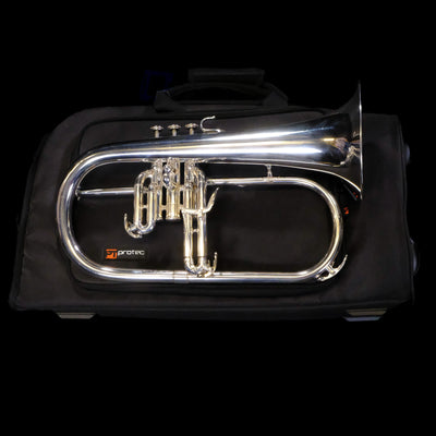 USED Yamaha YFH-635ST Professional Bb Flugelhorn - Silver - RARE