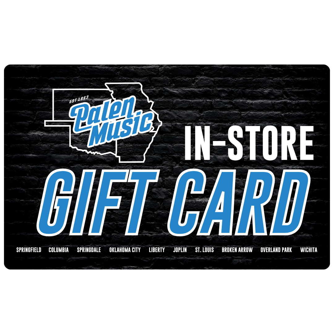 Palen Music Center IN-STORE Gift Card - $25