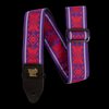 Ernie Ball Jacquard Guitar Strap - Royal Flush Red