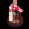 Kala 1.5" California Handmade Ukulele Straps - Red Hibiscus