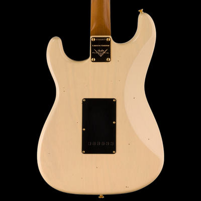 Fender Custom Shop 2023 Event Limited Edition Custom '62 Strat Journeyman Relic with Closet Classic Gold Hardware - Vintage Blonde - Palen Music