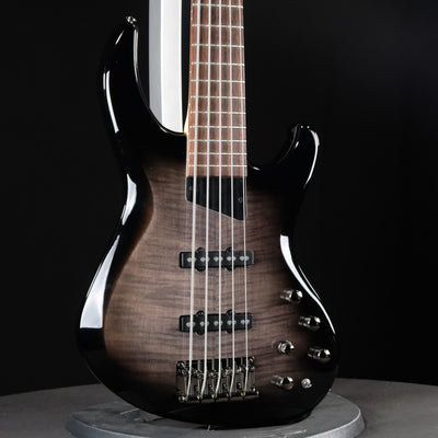 MTD Kingston Saratoga Deluxe 5-String Bass Guitar - Trans Black Burst - Palen Music