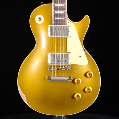 Gibson Custom 1957 Les Paul Goldtop Reissue Electric Guitar - Murphy Lab Ultra Heavy Aged Double Gold - Palen Music