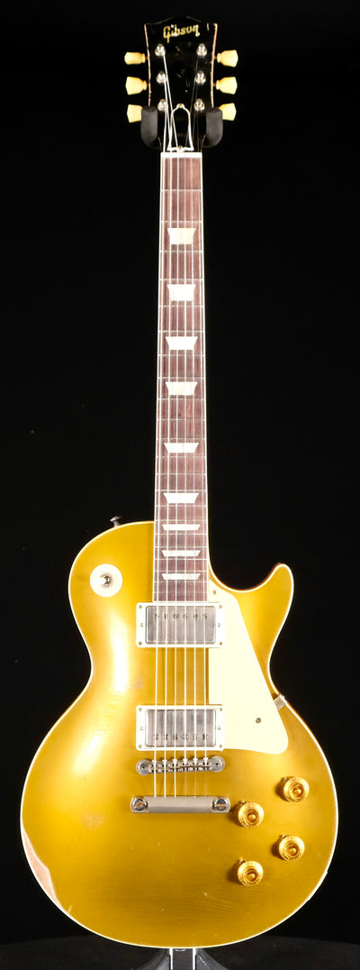 Gibson Custom 1957 Les Paul Goldtop Reissue Electric Guitar - Murphy Lab Ultra Heavy Aged Double Gold - Palen Music