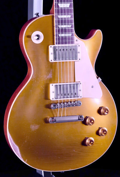 Gibson Custom 1957 Les Paul Goldtop Reissue Electric Guitar - Murphy Lab Ultra Heavy Aged Double Gold - Palen Music