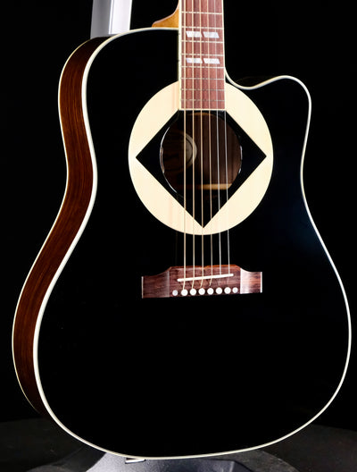 Gibson Acoustic Jerry Cantrell "Atone" Songwriter Acoustic-electric Guitar - Ebony - Palen Music