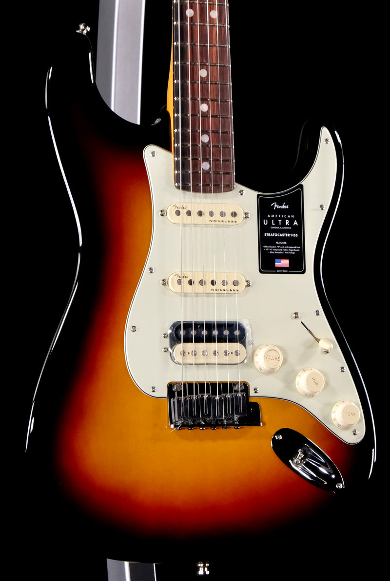 Fender American Ultra Stratocaster HSS - Ultraburst with Rosewood