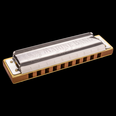 Hohner Marine Band Harmonica (Key of D) - Palen Music