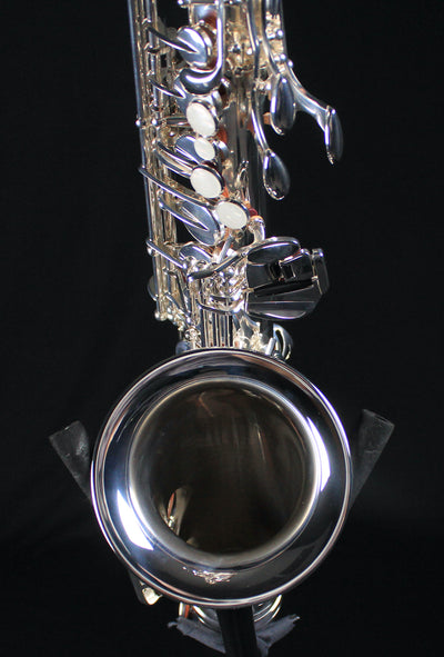 Yamaha YAS-62IIIS Professional Alto Saxophone- Bright Silver Plated Finish - Palen Music