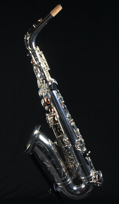 Yamaha YAS-62IIIS Professional Alto Saxophone- Bright Silver Plated Finish - Palen Music