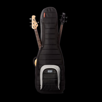 Mono Dual Jet Black Bass Guitar Case - Palen Music