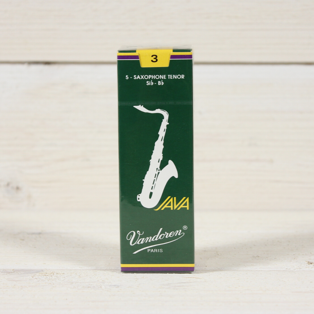 Vandoren SR273 #3 Java Tenor Saxophone Reeds- Box of 5 - Palen Music