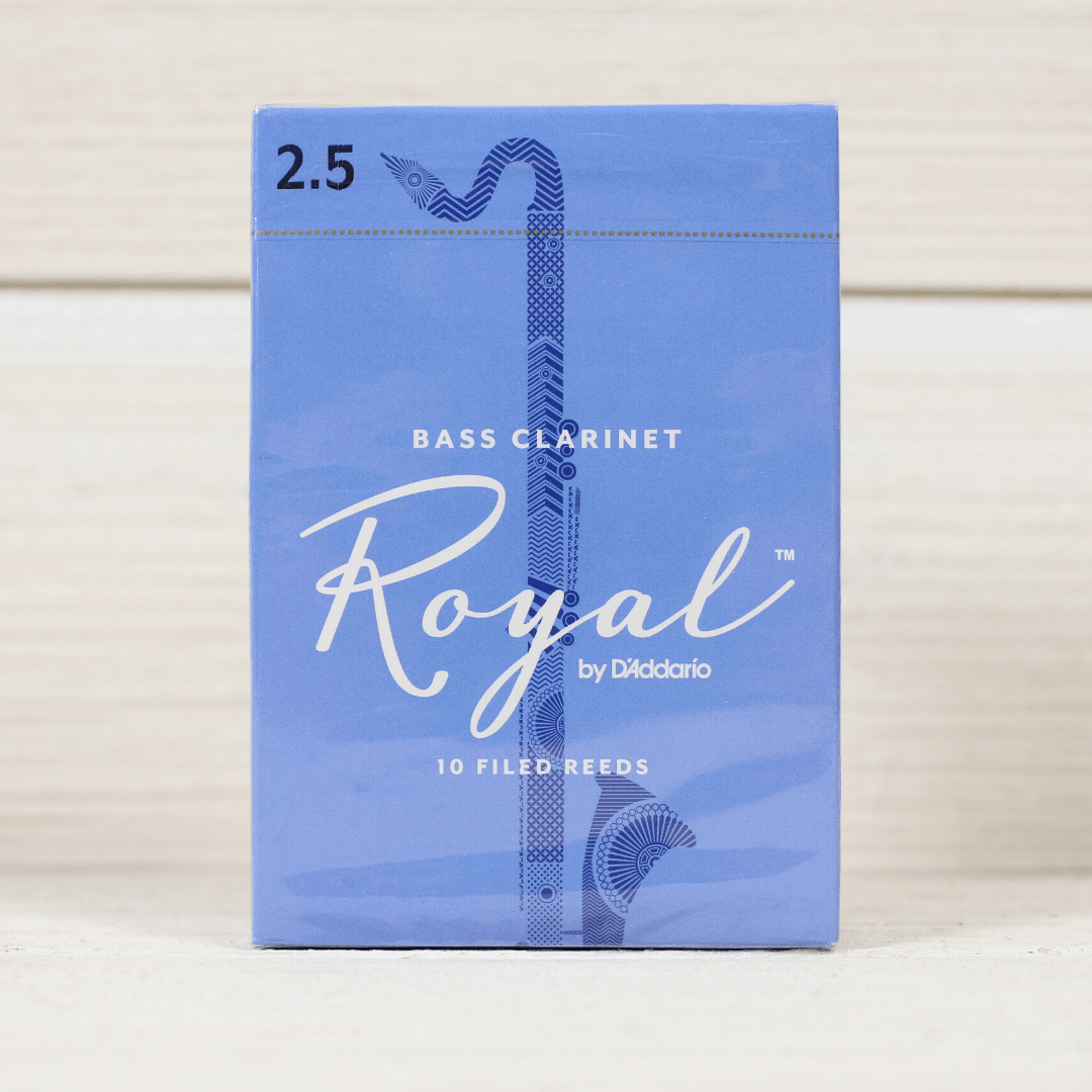 Royal #2.5 Bass Clarinet Reeds - Box of 10 - Palen Music